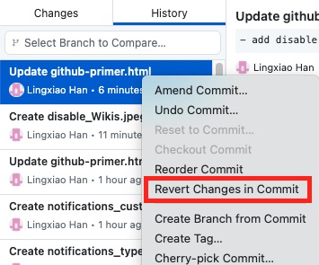 Revert Commit